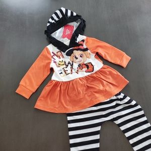 Paw Patrol Halloween Two piece set Size 9-12M